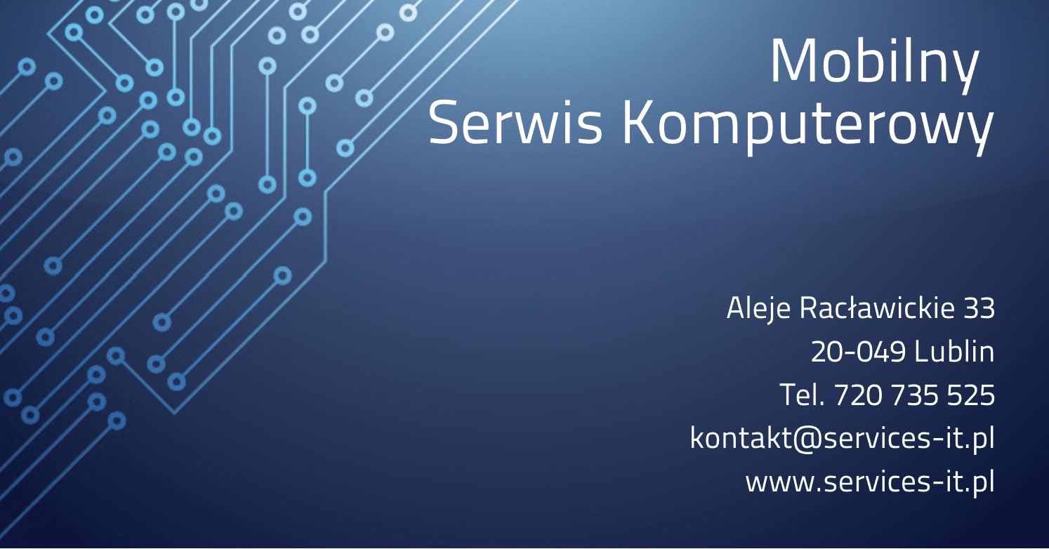 Sieć i Internet - Mobilny Serwis IT