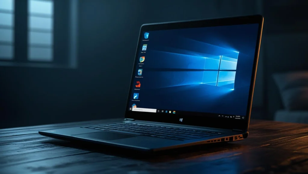 laptop z aktualizacją Windows 11 24h2